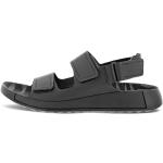 Pánské Kožené sandály Ecco 2nd Cozmo v černé barvě z kůže ve velikosti 41 ve slevě na léto udržitelná móda 