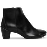 Dámské Kožené kotníkové boty Ecco Ecco v černé barvě ve velikosti 36 ve slevě udržitelná móda 