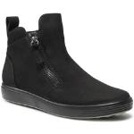 Dámské Kožené kotníkové boty Ecco Ecco v černé barvě ve velikosti 36 ve slevě udržitelná móda 