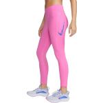 Dámské Běžecké kalhoty Nike v růžové barvě ve velikosti L ve slevě 