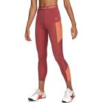 Dámské Fitness kalhoty Nike v červené barvě ve velikosti L ve slevě 