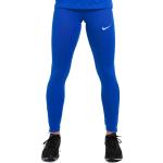 Dámské Běžecké legíny Nike v modré barvě ve velikosti L ve slevě 