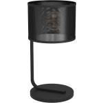 Stolní lampy Eglo v černé barvě ve vintage stylu kulaté kompatibilní s E27 