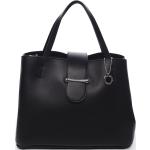 Dámské Elegantní kabelky Diana&CO v černé barvě v elegantním stylu z koženky ve slevě 
