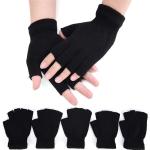Pánské Zimní rukavice v černé barvě v elegantním stylu 