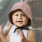 Dětské čepice Elodie Details v pudrové barvě ve velikosti 12 