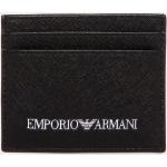 Peněženky Emporio Armani v černé barvě z plastu ve slevě 