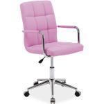 Eshopist Kancelářská židle Q-022 růžová