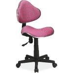 Kancelářské židle Signal v pudrové barvě z plastu s kolečky 