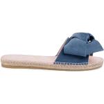 Dámské Sandály Manebí v modré barvě semišové ve velikosti 35 ve slevě na léto 