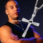 Řetízek na krk s křížem - Dominic Toretto - Rychle a zběsile (Stříbrný)