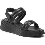Dámské Kožené pantofle Eva Minge v černé barvě z kůže ve velikosti 41 ve slevě na léto 