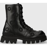 Dámské Kotníčkové boty na podpatku Desigual v černé barvě z gumy ve velikosti 41 