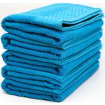 Ručníky Faro v azurové barvě z bavlny ve velikosti 50x90 