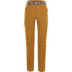 Dámské Sportovní kalhoty Ferrino v hořčicové barvě ve velikosti XL 