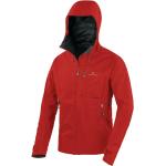 Pánské Nepromokavé bundy Ferrino Nepromokavé Prodyšné v tmavě červené barvě sportovní ve velikosti L na zimu 