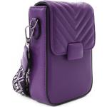 Dámské Elegantní kabelky Mahel ve fialové barvě v elegantním stylu ve slevě 