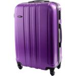 Pánské Plastové kufry ve fialové barvě z polykarbonátu o objemu 97 l ve slevě 