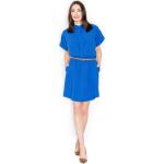 Dámské Denní šaty Figl ve světle modré barvě ve velikosti L ve slevě 