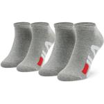 Dámské Designer Kotníkové ponožky Fila v šedé barvě 