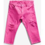 Dětské capri Dívčí v růžové barvě skinny z bavlny ve velikosti 8 let ve slevě od značky Guess Jeans z obchodu BezvaSport.cz 