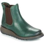 Dámské Kotníkové boty Fly London v zelené barvě ve velikosti 41 s výškou podpatku 3 cm - 5 cm ve slevě 