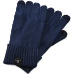 Pánské Pletené rukavice Fawler v modré barvě ve slevě 