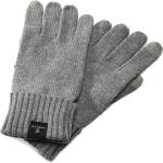 Pánské Pletené rukavice Fawler v šedé barvě 