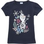 Dětská trička v modré barvě s motivem Ledové království Olaf 