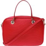 Dámské Luxusní kabelky FURLA Furla v červené barvě z kůže ve slevě 