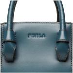 Dámské Luxusní kabelky FURLA Furla v modré barvě z kůže 