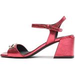Dámské Kožené sandály FURLA Furla v růžové barvě z kůže ve velikosti 36 ve slevě na léto 