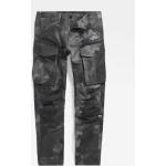 Pánské Plátěné kalhoty G-Star Rovic v šedé barvě raw ve slevě 