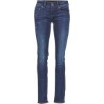Dámské Straight Fit džíny G-Star Midge v modré barvě ve velikosti 10 XL šířka 33 raw ve slevě 