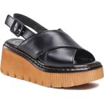 Dámské Kožené pantofle Gabor v černé barvě z kůže ve velikosti 41 na léto 
