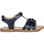 Dívčí Kožené sandály Geox v námořnicky modré barvě z kůže ve velikosti 39 ve slevě na léto 