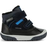 Chlapecké Zimní boty Geox v námořnicky modré barvě semišové ve velikosti 22 vodotěsné ve slevě na zimu 