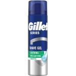 Pánské Gely na holení Gillette Series o objemu 200 ml s přísadou aloe vera pro citlivou pleť 