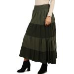 Dámské Dlouhé sukně Glara v ležérním stylu z bavlny ve velikosti XXL maxi s volány plus size 