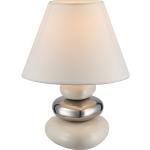 Stolní lampy Globo Lightning v bílé barvě z keramiky kompatibilní s E14 