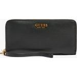 Dámské Luxusní peněženky Guess v černé barvě z polyuretanu 