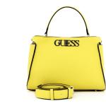 Dámské Luxusní kabelky Guess v žluté barvě z polyuretanu veganské 