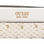 Dámské Luxusní kabelky Guess v bílé barvě z koženky veganské 