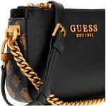 Dámské Luxusní kabelky Guess v černé barvě z koženky veganské 