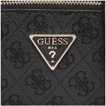 Dámské Luxusní kabelky Guess Noelle v šedé barvě z koženky veganské 