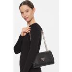 Dámské Luxusní kabelky Guess Noelle v černé barvě z koženky veganské ve slevě 