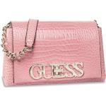 Luxusní kabelky Guess Uptown Chic v růžové barvě 