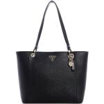 Luxusní kabelky Guess Noelle v černé barvě s vnější kapsou 