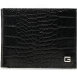 Pánské Luxusní peněženky Guess v černé barvě z koženky veganské ve slevě 