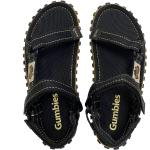 Pánské Páskové sandály Gumbies v černé barvě v moderním stylu ve velikosti 40 na léto 
